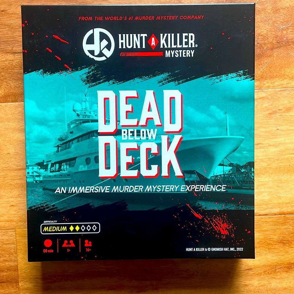 HUNT A KILLER murder mystery game